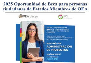 Becas para Personas Ciudadanas de Estados Miembros de OEA, OEA - UCI